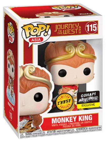 Figurine Funko Pop The Monkey King #115 Monkey King [Chase]