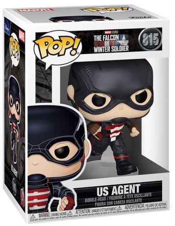 Figurine Funko Pop Falcon et le Soldat de l'Hiver #815 U.S. Agent