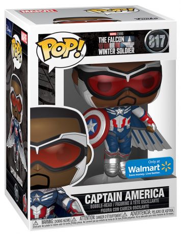 Figurine Funko Pop Falcon et le Soldat de l'Hiver #817 Captain America vole