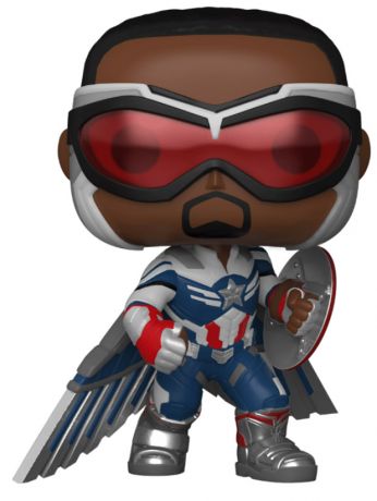 Figurine Funko Pop Falcon et le Soldat de l'Hiver #819 Captain America