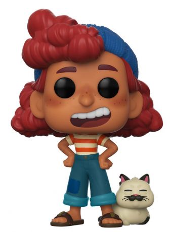 Figurine Funko Pop Luca #1052 Giulia Marcovaldo avec Machiavelli