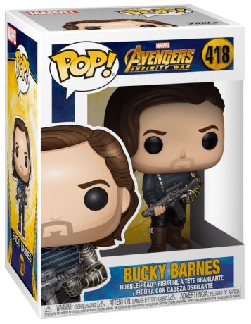Figurine Funko Pop Avengers : Infinity War [Marvel] #418 Bucky Barnes - Avec Arme