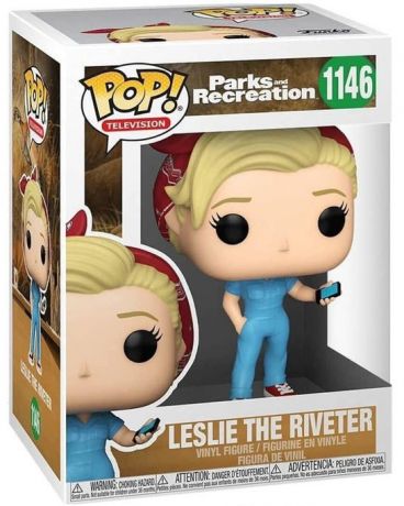 Figurine Funko Pop Parcs et Loisirs #1146 Leslie the riveter