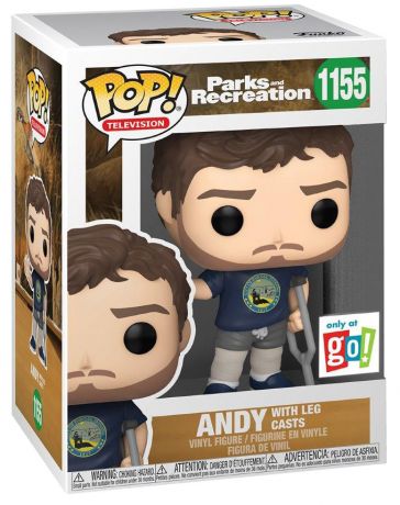 Figurine Funko Pop Parcs et Loisirs #1155 Andy with Leg Casts