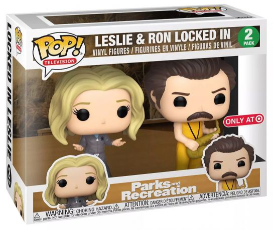 Figurine Funko Pop Parcs et Loisirs Leslie et Ron se sont enfermés