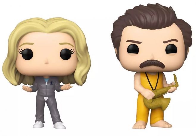 Figurine Funko Pop Parcs et Loisirs Leslie et Ron se sont enfermés