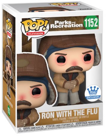 Figurine Funko Pop Parcs et Loisirs #1152 Ron avec la grippe
