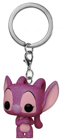 Figurine Pop Lilo et Stitch [Disney] pas cher : Angel - Porte-clés Diamant