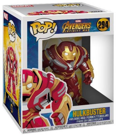 Figurine Funko Pop Avengers : Infinity War [Marvel] #294 Hulkbuster - 15 cm