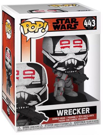 Figurine Funko Pop Star Wars: The Bad Batch #443 Wrecker