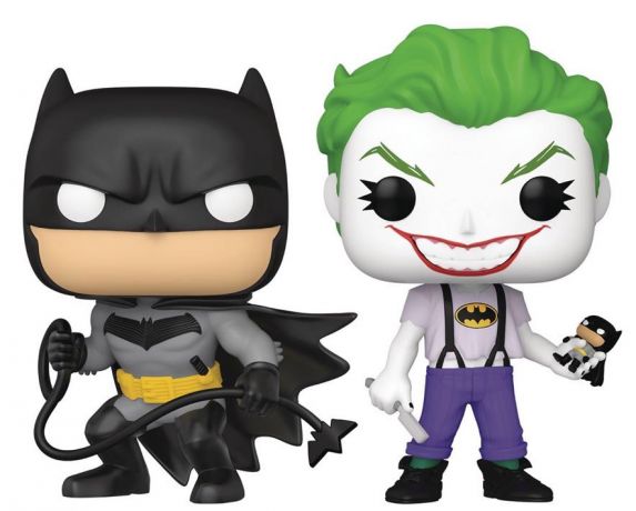 Figurine Funko Pop Batman [DC] #00 White Knight Batman & White Knight The Joker 2-Pack