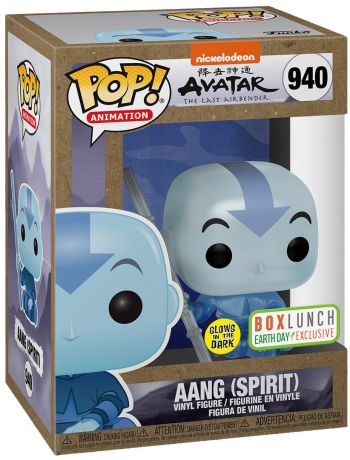 Figurine Funko Pop Avatar: le dernier maître de l'air #940 Aang Spirit - Glow in the Dark