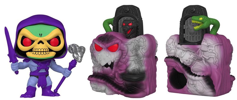Figurine Funko Pop Les Maîtres de l'univers #23 Snake Mountain avec Skeletor