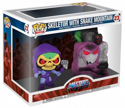 Figurine Funko Pop Les Maîtres de l'univers #23 Snake Mountain avec Skeletor