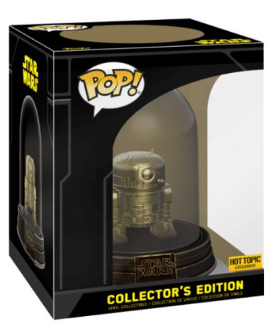 Figurine Funko Pop Star Wars 1 : La Menace fantôme #14798 R2-D2 or Dome