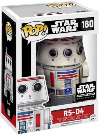 Figurine Funko Pop Star Wars 4 : Un nouvel espoir #180 R5-D4