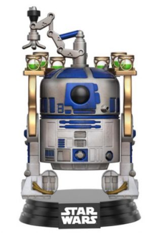 Figurine Funko Pop Star Wars 6 : Le Retour du Jedi #121 R2-D2 (Jabba's Skiff)