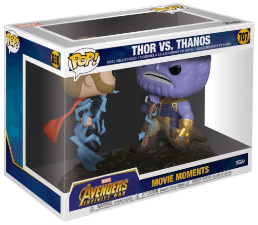 Figurine Funko Pop Avengers : Infinity War [Marvel] #707 Thor contre Thanos