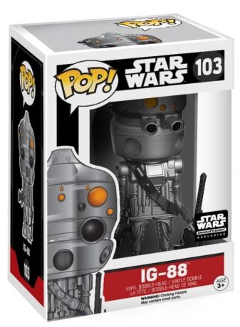 Figurine Funko Pop Star Wars 4 : Un nouvel espoir #103 IG-88