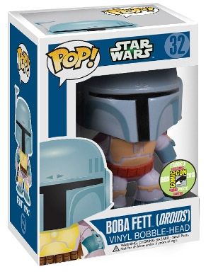 Figurine Funko Pop Star Wars 1 : La Menace fantôme #32 Boba Fett (Droids)