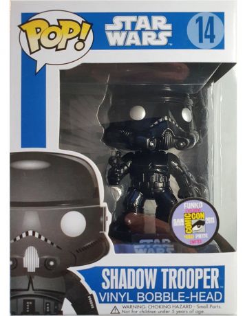 Figurine Funko Pop Star Wars 4 : Un nouvel espoir #14 Shadow Trooper