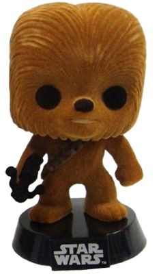 Figurine Funko Pop Star Wars 4 : Un nouvel espoir #06 Chewbacca - Flocked