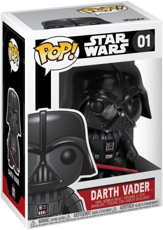 Figurine Funko Pop Star Wars 4 : Un nouvel espoir #01 Dark Vador