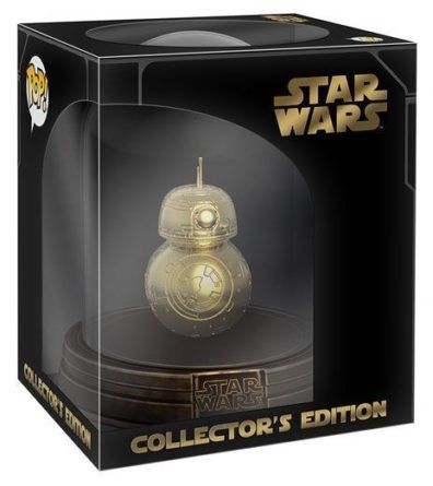 Figurine Funko Pop Star Wars 7 : Le Réveil de la Force BB-8 Gold (Dome)