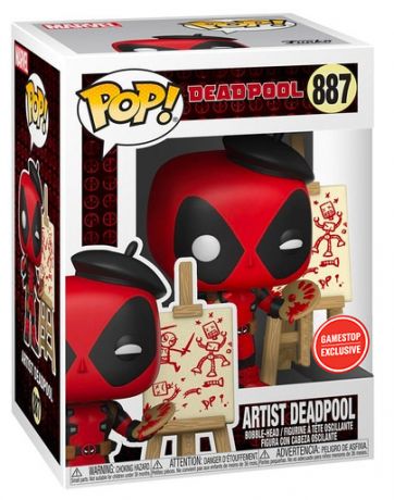 Figurine Funko Pop Deadpool [Marvel] #887 Deadpool Artiste