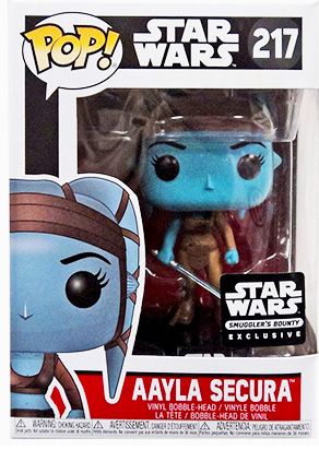 Figurine Funko Pop Star Wars 3 : La Revanche des Sith #217 Aayla Secura