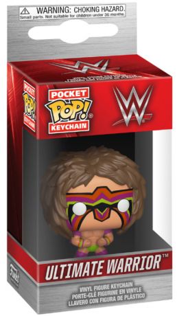 Figurine Funko Pop WWE Ultimate Warrior - Porte clés