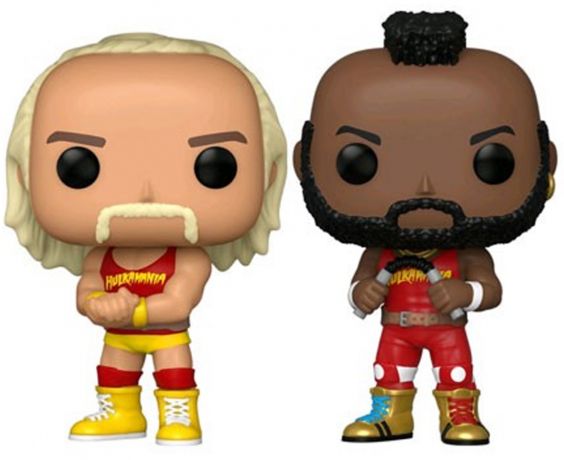 Figurine Funko Pop WWE #00 Hulk Hogan et Mr. T (2-Pack)