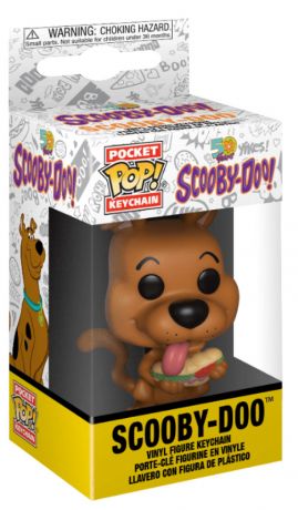 Figurine Funko Pop Scooby-Doo Scooby-Doo avec sandwich - porte clés