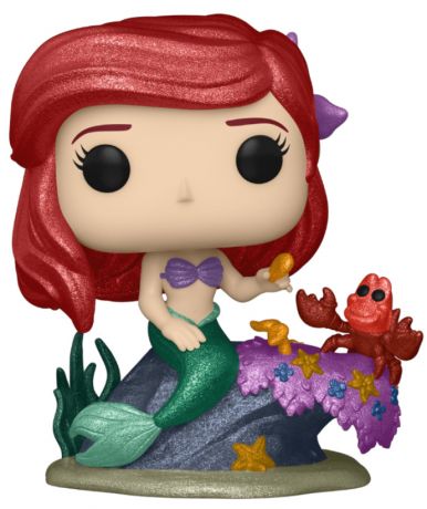 Figurine Funko Pop Disney Ultimate Princess #1012 Ariel - Diamand
