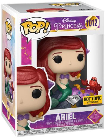 Figurine Funko Pop Disney Ultimate Princess #1012 Ariel - Diamand