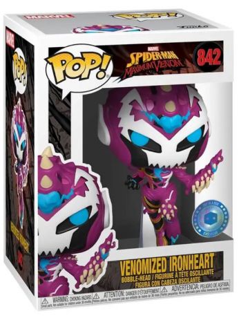 Figurine Funko Pop Spider-man : Maximum Venom [Marvel] #842 Venomized Ironheart