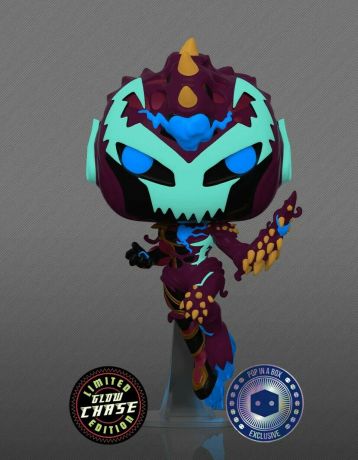 Figurine Funko Pop Spider-man : Maximum Venom [Marvel] #842 Venomized Ironheart - Glow in the Dark [Chase]