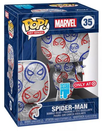 Figurine Funko Pop Marvel Comics #35 Spider-Man - Art series