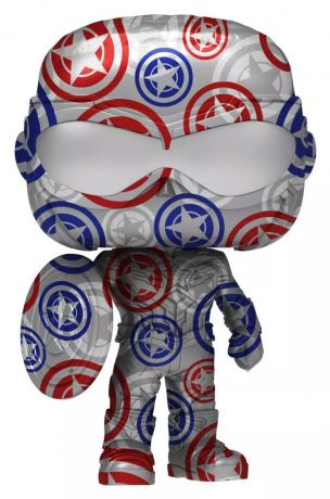 Figurine Funko Pop Falcon et le Soldat de l'Hiver #33 Captain America - Art series
