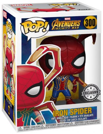 Figurine Funko Pop Avengers : Infinity War [Marvel] #300 Iron Spider - Pattes d'araignée