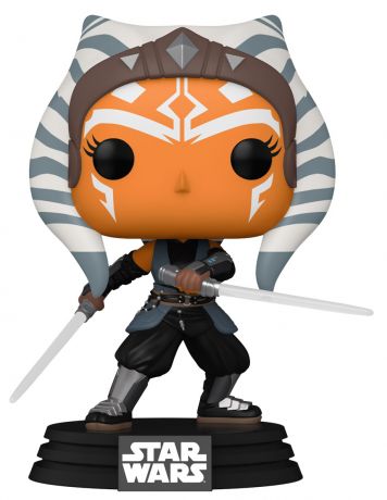 Figurine Funko Pop Star Wars : Le Mandalorien #464 Ahsoka avec Sabres