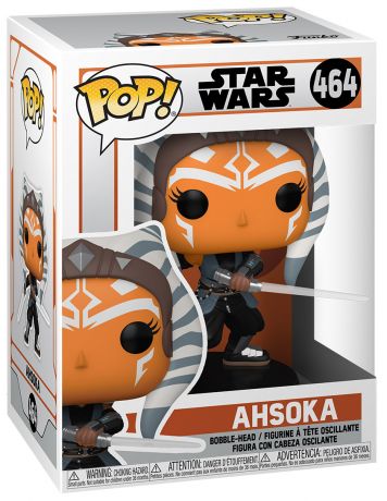 Figurine Funko Pop Star Wars : Le Mandalorien #464 Ahsoka avec Sabres