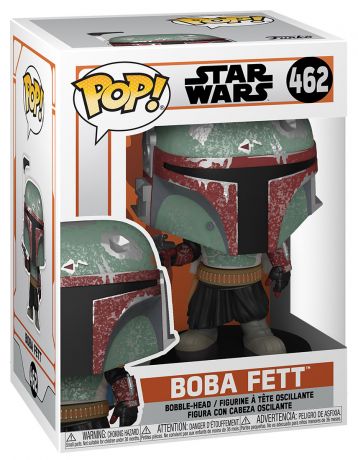 Figurine Funko Pop Star Wars : Le Mandalorien #462 Boba Fett