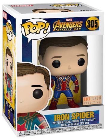 Figurine Funko Pop Avengers : Infinity War [Marvel] #305 Iron Spider - Sans Masque