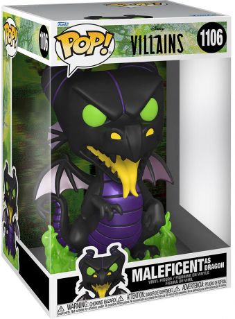 Figurine Funko Pop Disney Villains #1106 Maléfique en Dragon - 25 cm