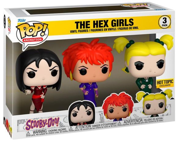 Figurine Funko Pop Scooby-Doo The Hex Girls 3 Pack