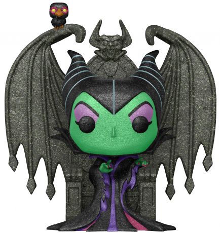 Figurine Funko Pop Disney Villains #784 Maléfique sur son Trône - Diamant 