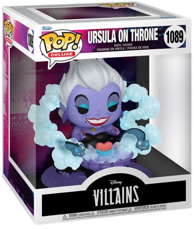 Figurine Funko Pop Disney Villains #1089 Ursula sur trône 