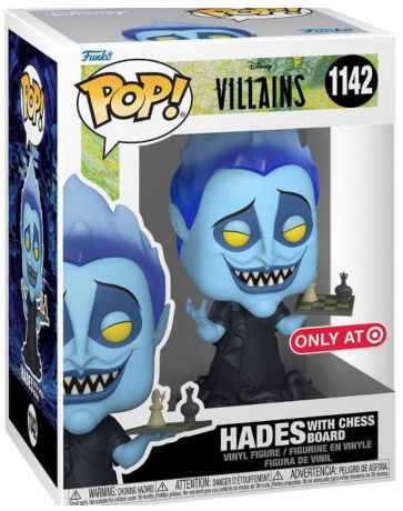 Figurine Funko Pop Disney Villains #1142 Hades avec échiquier 