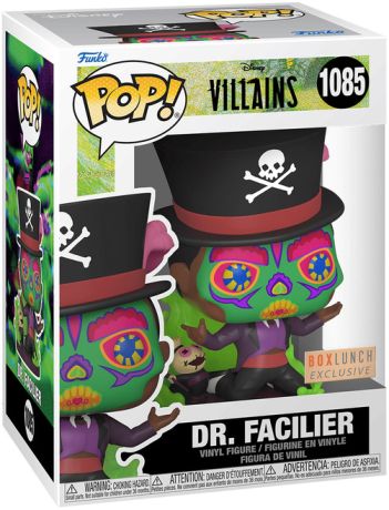 Figurine Funko Pop Disney Villains #1085 Docteur Facilier Crâne de sucre